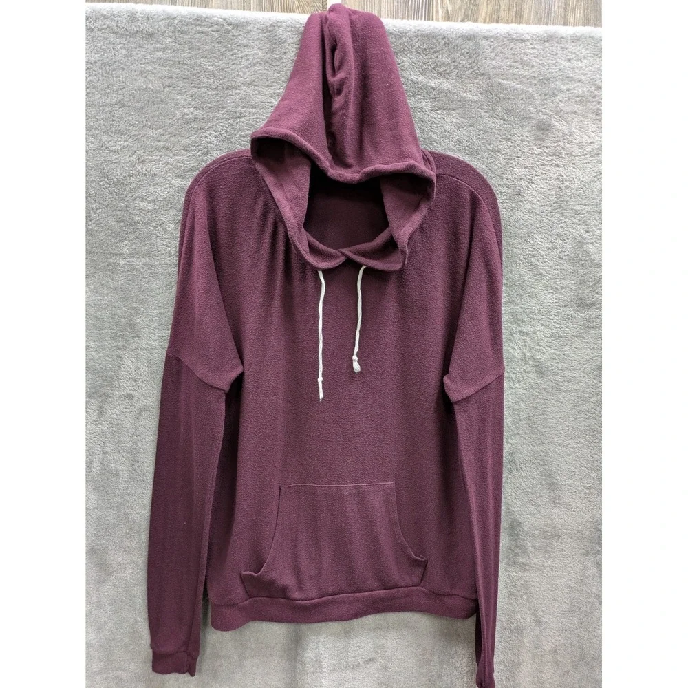 Brandy Melville Pullover Hoodie Women's One Size (Oversized M L) Cozy Loungewear